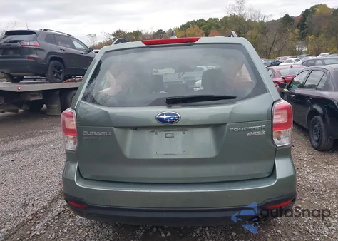 2017 Subaru Forester 2.5I from USA, damaged, VIN JF2SJABC0HH494927
